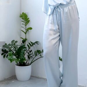 Jolie PJ Harlow silk pj pants